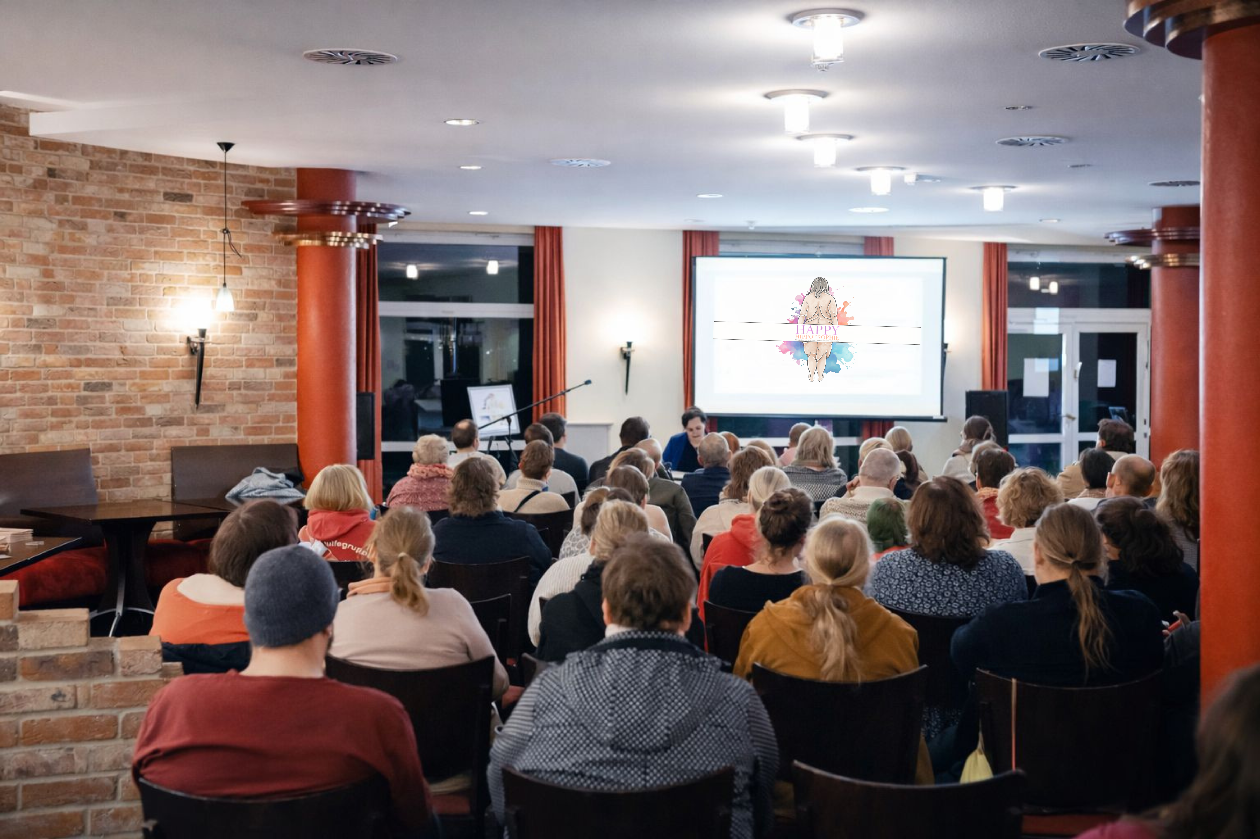 Lesung Happy Hippotrophie mit Tina Mareike Kuschel Adipositas Selbsthilfegruppe