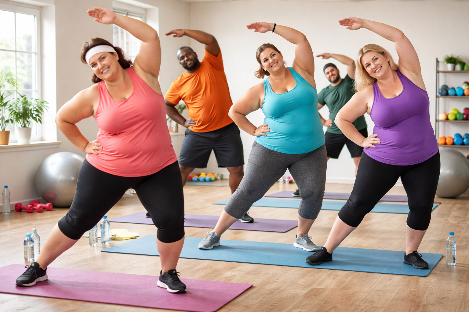 Online Sport für Übergewichtige